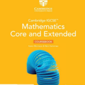 Cambridge IGCSE™ Mathematics Core and Extended Coursebook Cambridge International IGCSE)Morrison Karen Hamshaw Nick 9781009343671 Amorislab Academy Books Cover